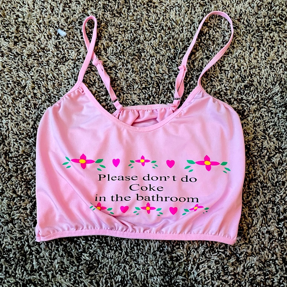 Cropped tank top